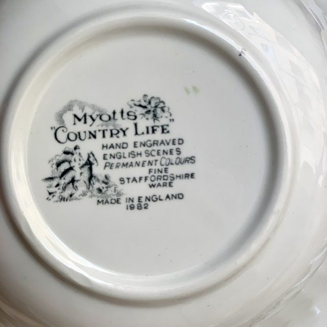 Салатник Myotts Country Life 22 см Англия