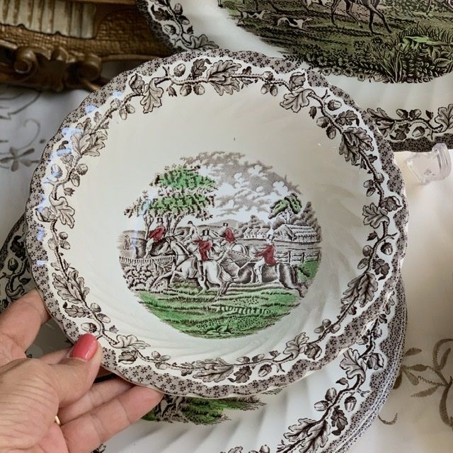 Салатник Myotts Country Life 22 см Англия