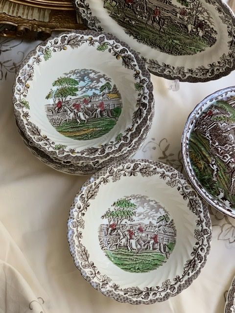 Салатник Myotts Country Life 22 см Англия