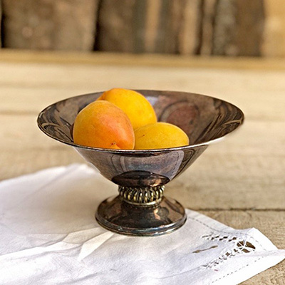 Ваза-фруктовница, серебрение, Дания, середина 20 века