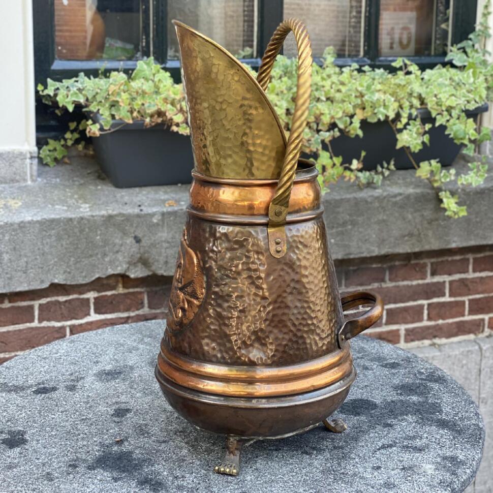 Зольник ведно Мужской взгляд медь латунь