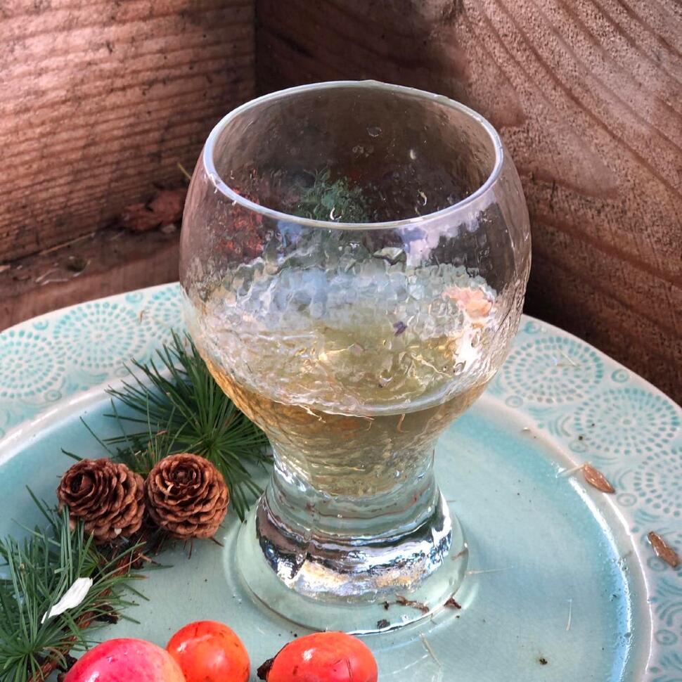 Бокал Листья lov 400 мл хрусталь Швеция