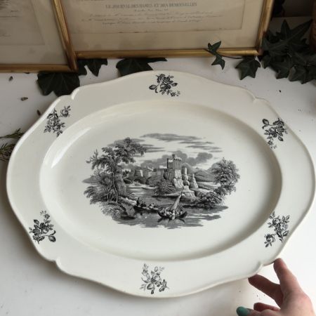 Блюдо Wedgwood Etruria 39 см Англия 