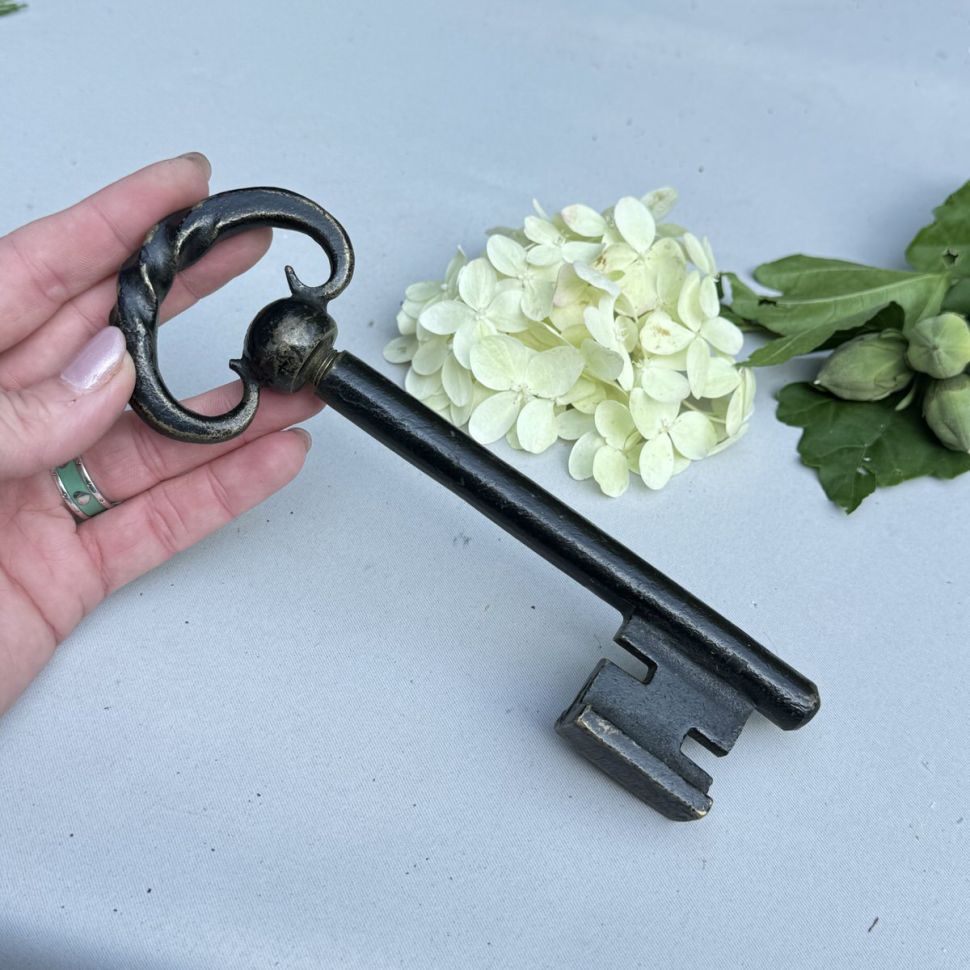 Штопор Ключ 19 см латунь чернение