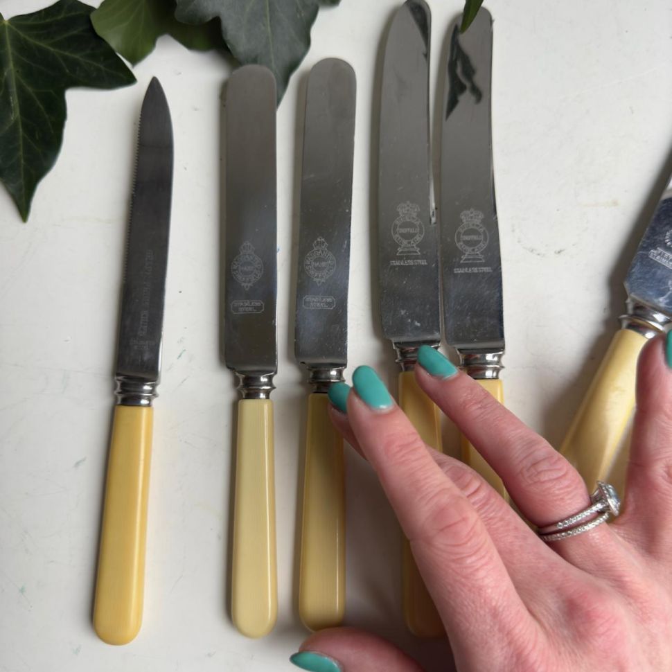 Нож столовый Sheffield 21 см сталь Англия