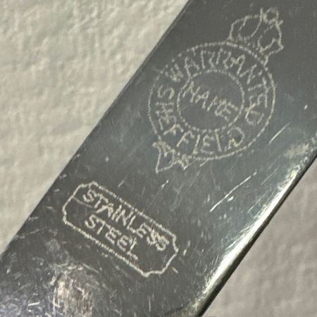 Нож столовый Sheffield 21 см сталь Англия 