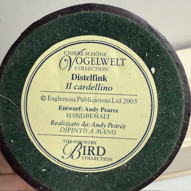 Статуэтка Vogelwelt Collection Поползень 2003 г Англия 