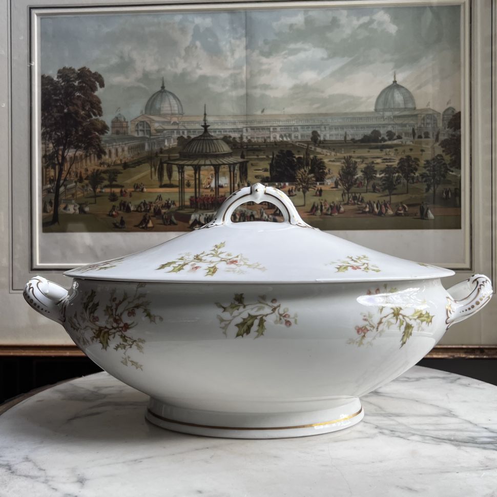 Супница Limoges Haviland Остролист 2,5 л Франция 