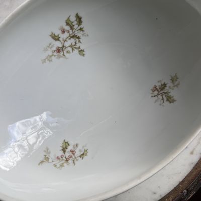 Супница Limoges Haviland Остролист 2,5 л Франция 