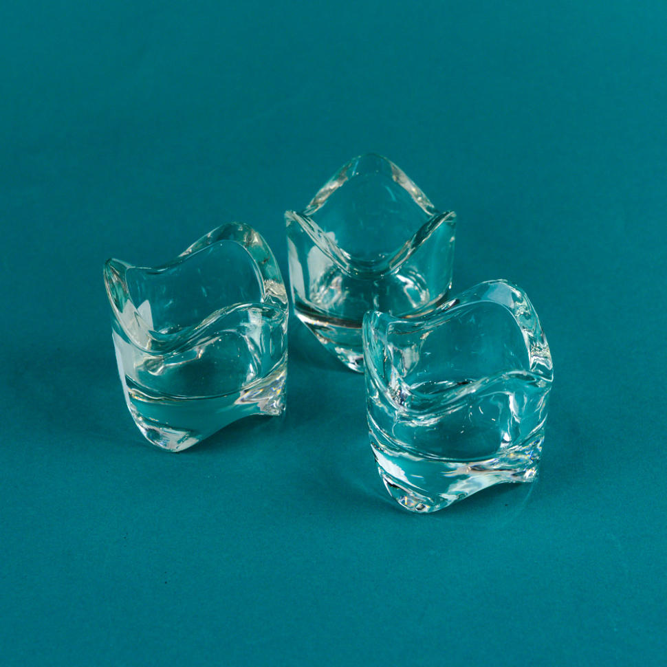 Подсвечник 5 см стекло