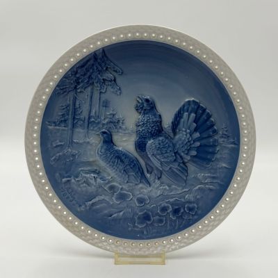 Тарелка панно Hutchenreuther 23 см Тетерев 1987 г Германия