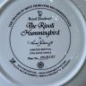 Тарелка Franklin Mint Royal Doulton Колибри 21 см