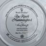 Тарелка Franklin Mint Royal Doulton Колибри Риволи 21 см фарфор Англия