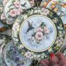 Тарелка Franklin Mint Royal Doulton Колибри Риволи 21 см фарфор Англия