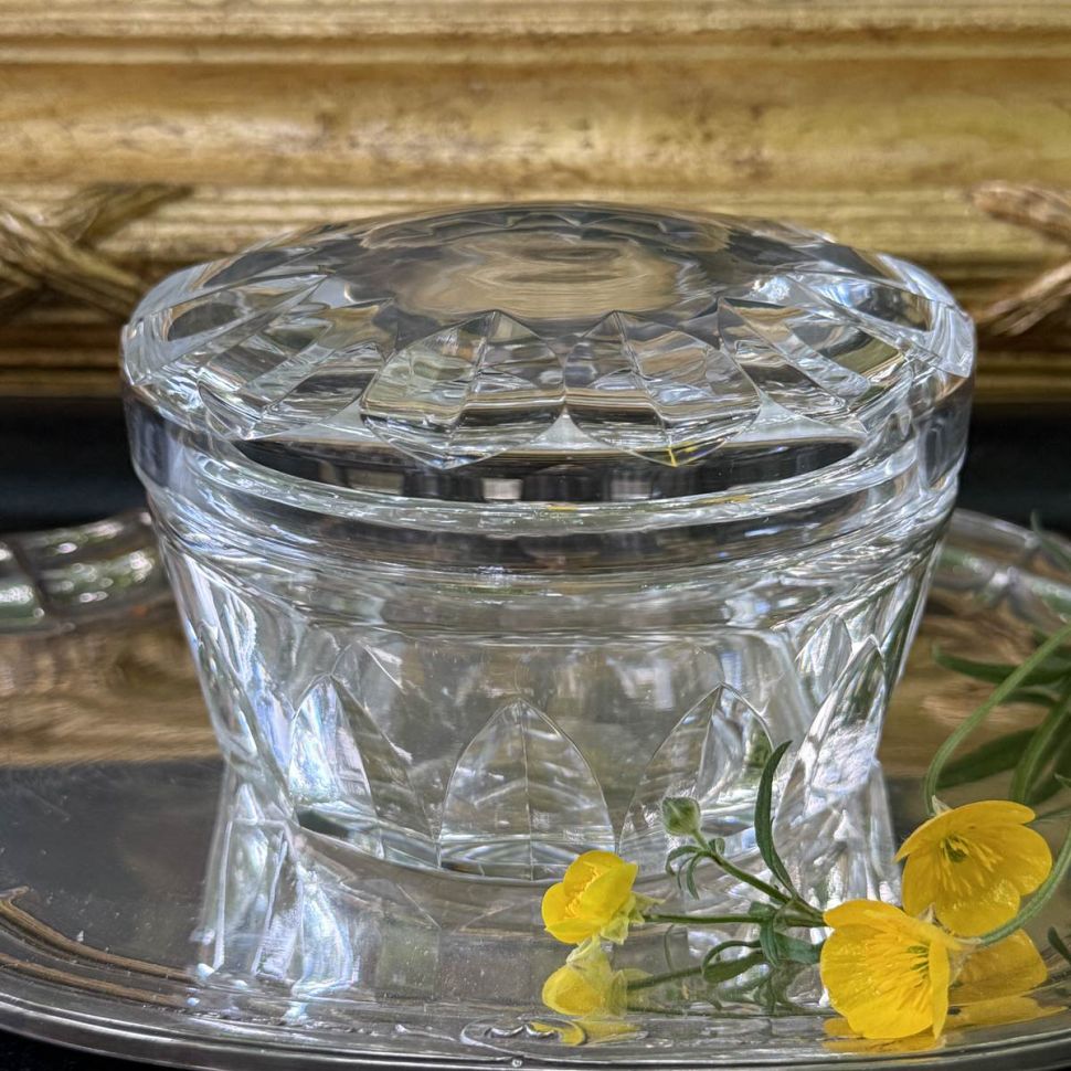 Шкатулка 12 см Baccarat хрусталь Франция