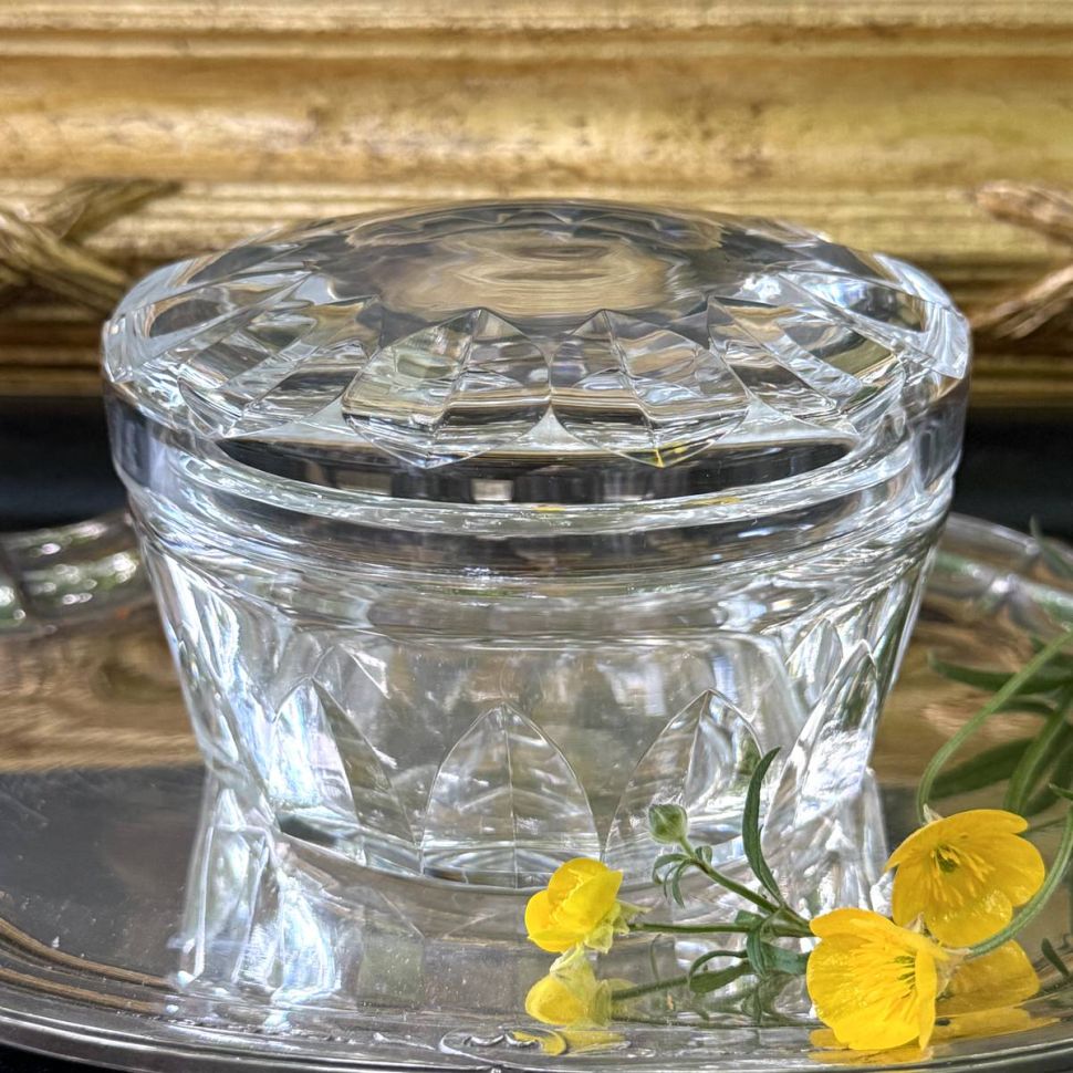 Шкатулка 12 см Baccarat хрусталь Франция