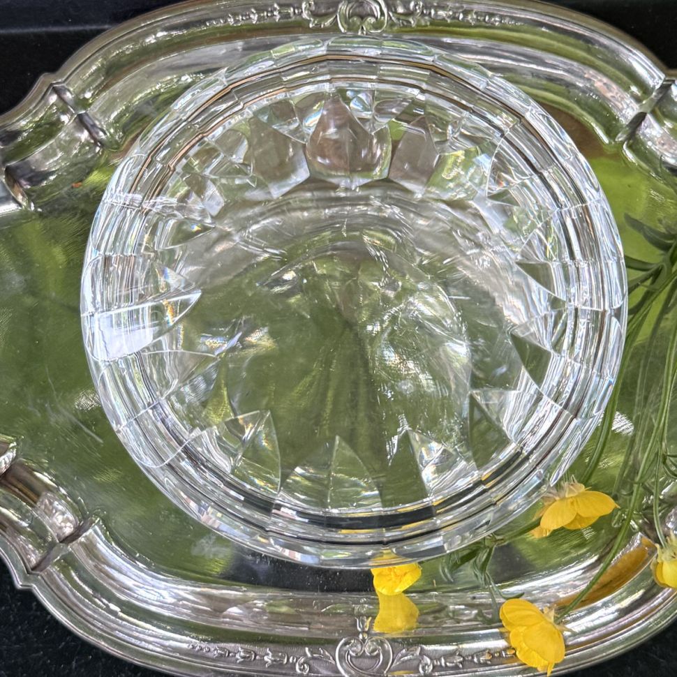 Шкатулка 12 см Baccarat хрусталь Франция