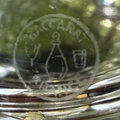 Шкатулка 12 см Baccarat хрусталь Франция