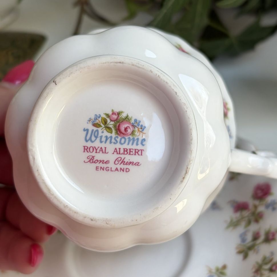Чайная пара Royal Albert Winsome 200 мл Англия 