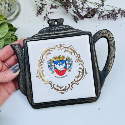 Подставка под горячее Чайник керамика металл ВиллеройБох