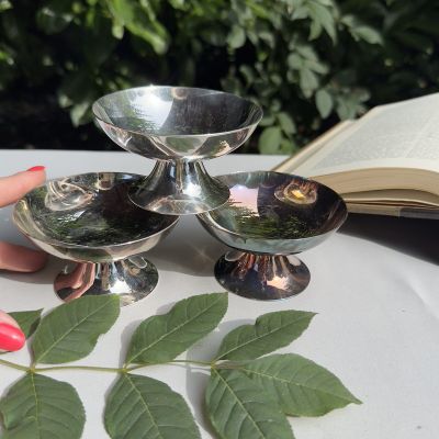 Креманка Christofle 9 см глубокое серебрение Франция