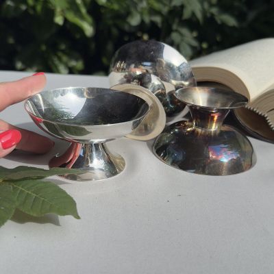 Креманка Christofle 9 см глубокое серебрение Франция