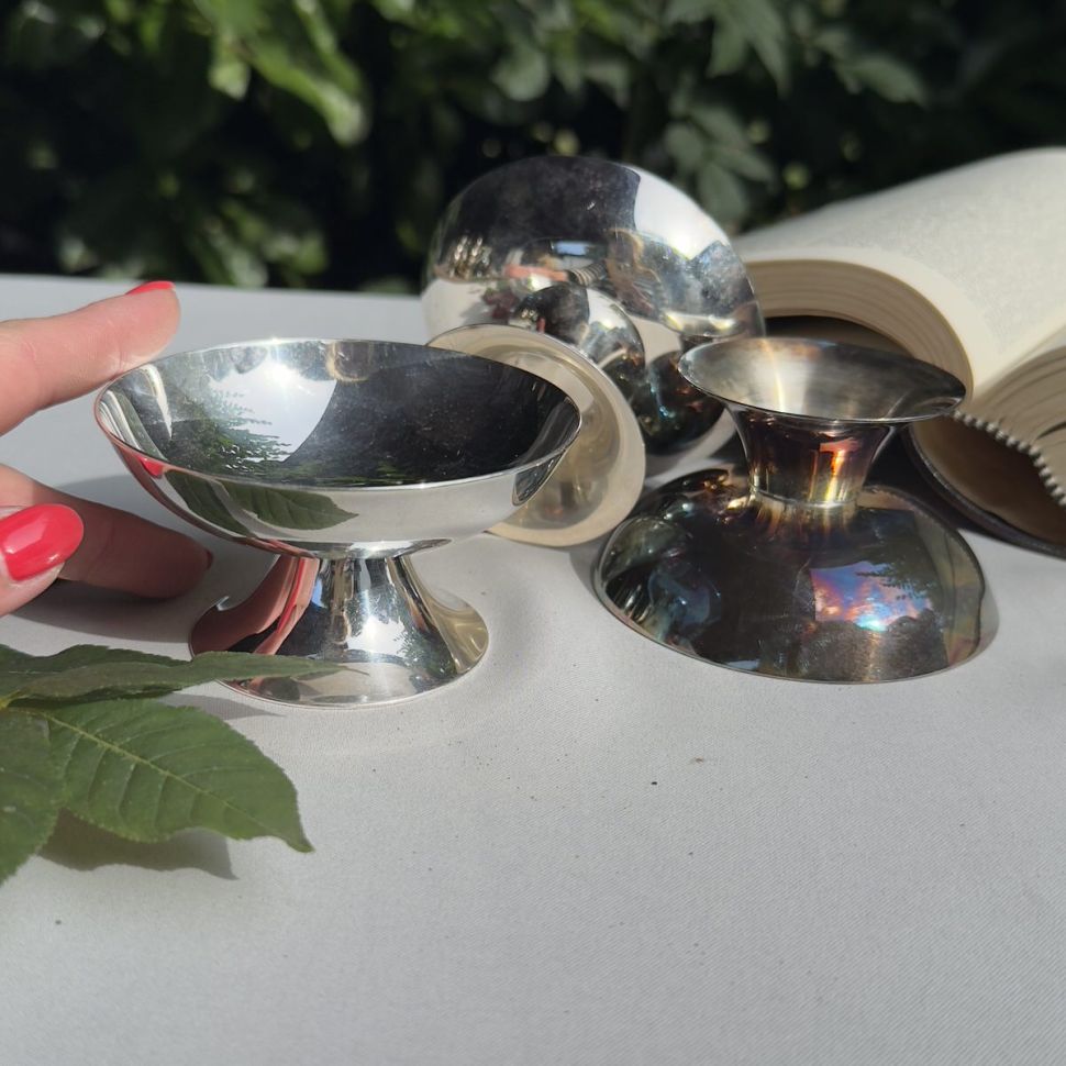 Креманка Christofle 9 см глубокое серебрение Франция