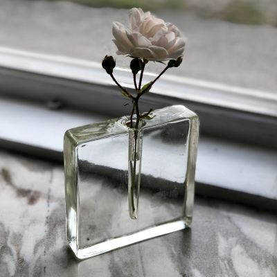 Ваза для одного цветка хрустальная 