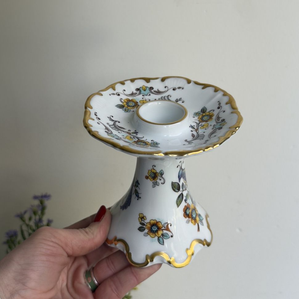 Подсвечник Royal Porzellan Bavaria KPM 11 см Германия ручная работа