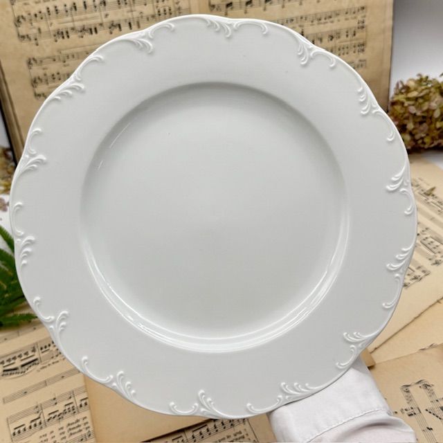 Тарелка Rosenthal Monbijou белый 26 см фарфор Германия