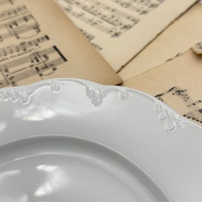 Тарелка Rosenthal Monbijou белый 26 см фарфор Германия