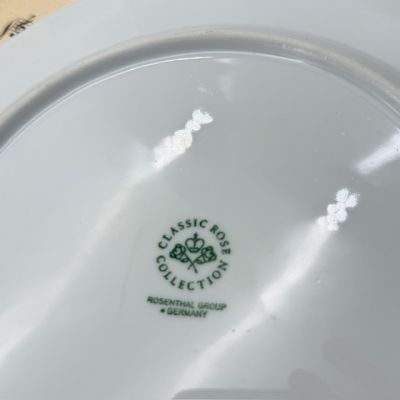 Тарелка Rosenthal Monbijou белый 26 см фарфор Германия