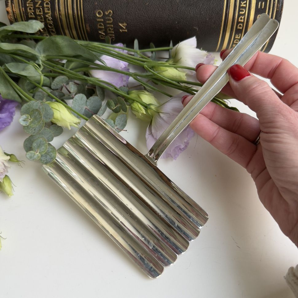 Лопатка для спаржи 20 см серебрение 