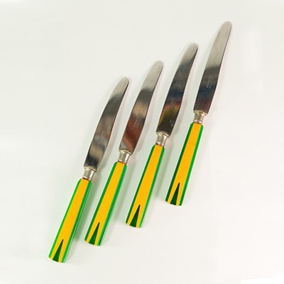 Нож Rostfrei Solingen цветная ручка