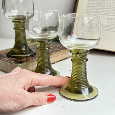 Бокал Ремер на изысканной ножке 125 мл хрусталь 