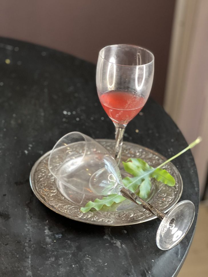 Бокал на витой ножке 450 мл хрустальное стекло Швеция