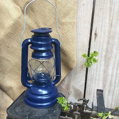 Синий фонарь масляная лампа