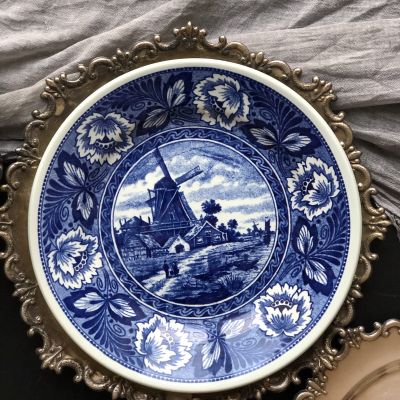 ​Тарелка 24 см Delft Holland