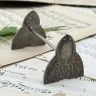 Подставка под сервировочный нож порт-куто 9 см мельхиор Франция 