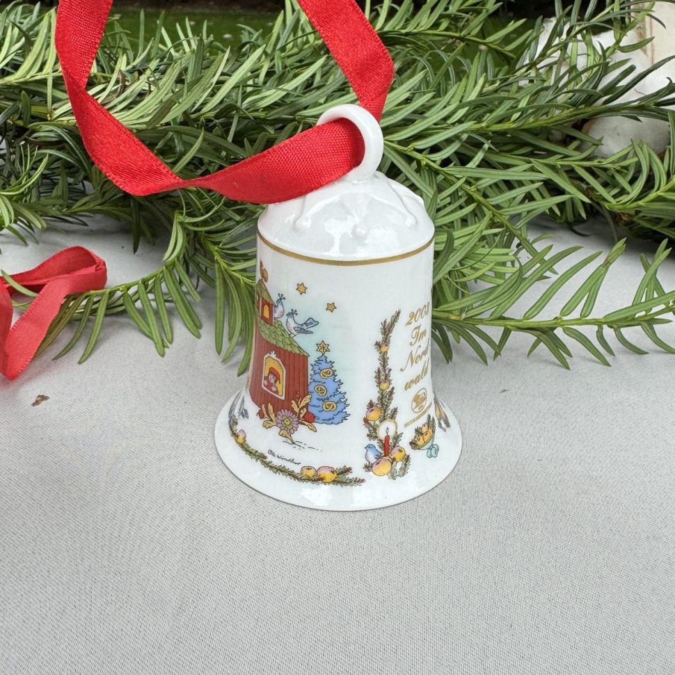 Колокольчик рождественский 2003 Hutschenreuther Германия