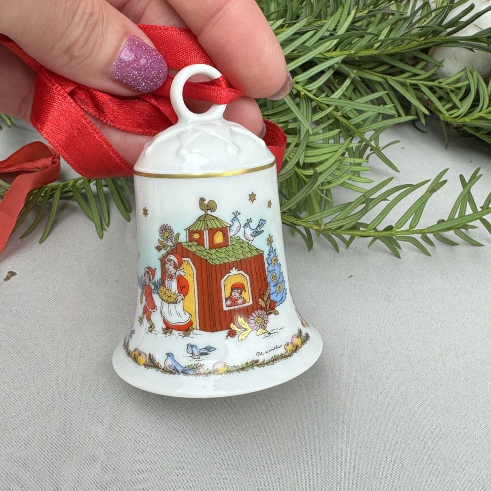 Колокольчик рождественский 2003 Hutschenreuther Германия