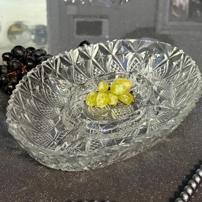 Менажница 32 см хрусталь Франция