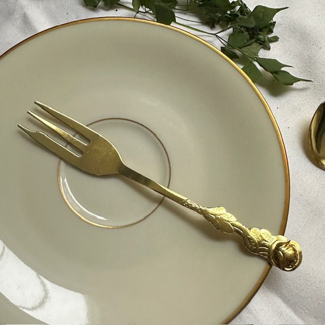 Вилка трезубец Роза 14 см