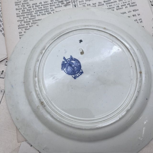 Тарелка Hamage&Moulin des Loups Willow 23 см Франция