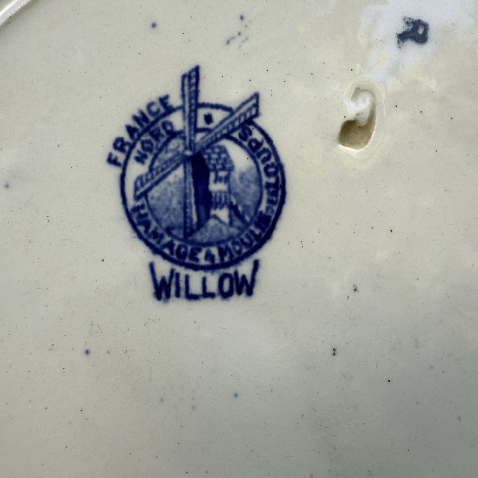 Тарелка Hamage&Moulin des Loups Willow 23 см Франция