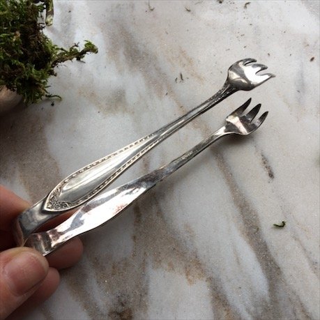 Щипцы для сахара куриные лапы