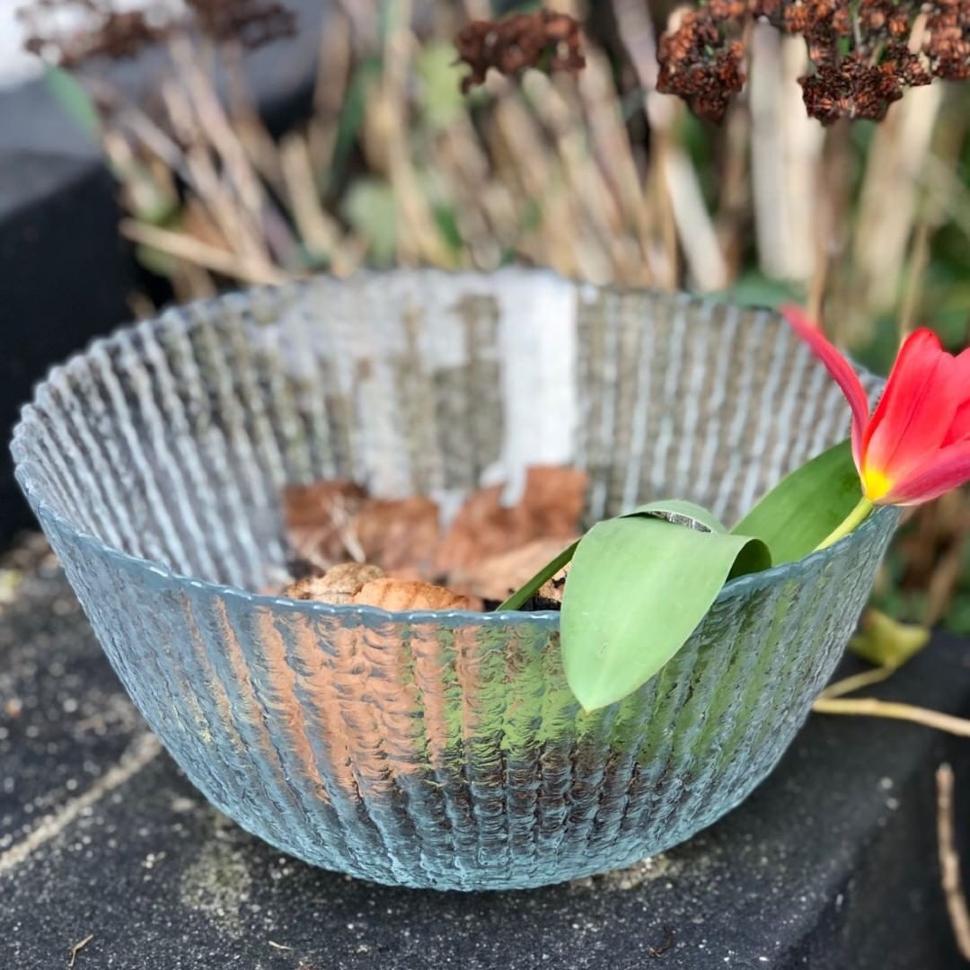 Салатник хрусталь Pukeberg Швеция