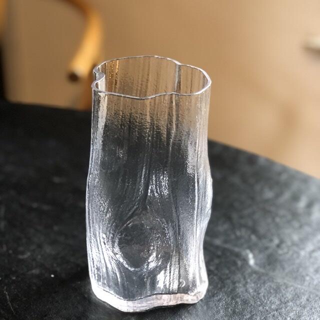 Ваза Driftwood Woodstock Cрез дерева хрусталь Швеция