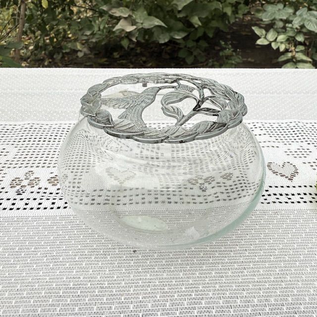 Роузбол 7 см стекло металл Голландия