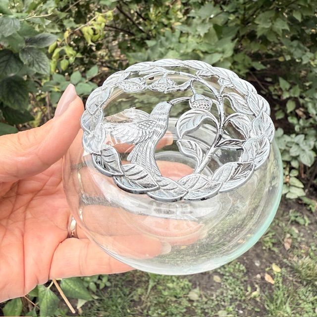 Роузбол 7 см стекло металл Голландия